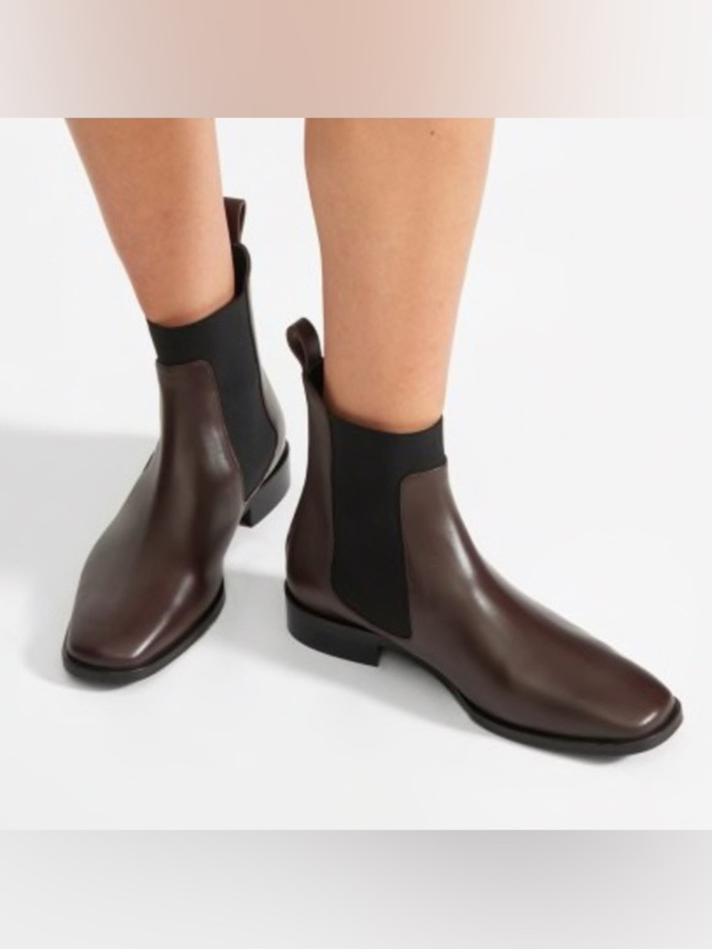 Everlane Classic Chelsea Ankle Boots - Brown